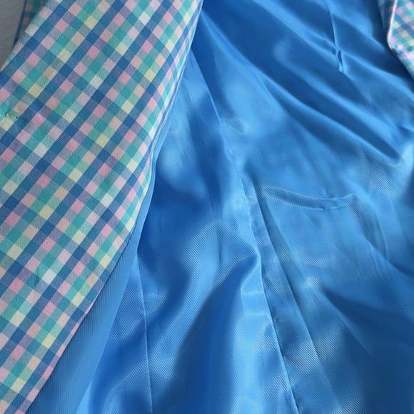 Blazer Multicolor Checkered Blazer